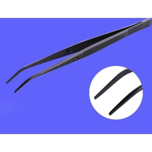 1pcs New Stainless Steel Industrial Precision Stainless Steel Tweezers Maintenance Tools(6 size you can choose) TWE6 TS-15 TS-12