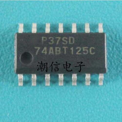 10cps 74ABT125C SOP-14 :3.9MM