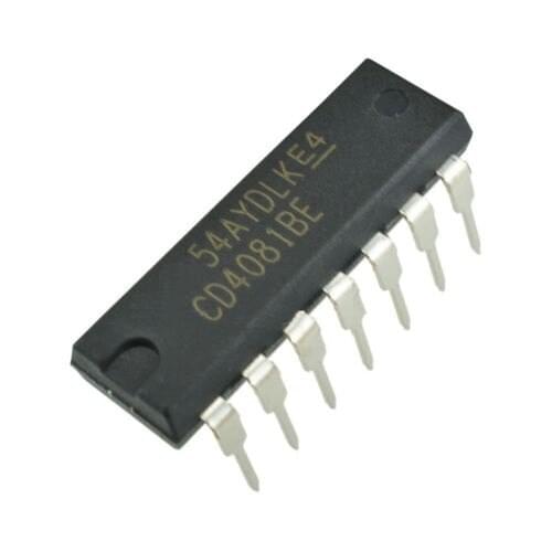 20PCS CD4081BE DIP14 CD4081 Quad 2 Input Or And Gate Original DIP-14