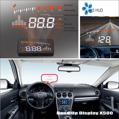 Car HUD Head Up Display For Mazda 3 Mazda3 For Mazda 6 Mazda6 New A6 Display Virsual Projector Car Electronic Accessories