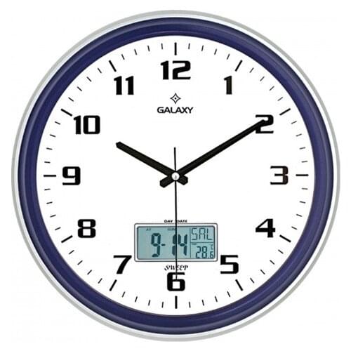 Business clock Digital Display Calendar Thermometer Higometreli Luxury Wall clock Wall clock