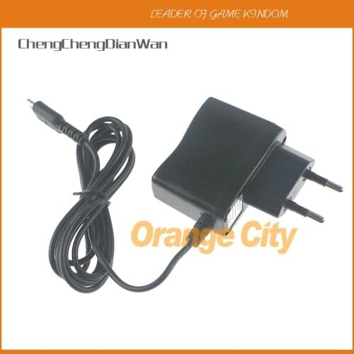 ChengChengDianWan 5pcs AC Power Supply Cord Adapter Home Wall Travel Charger for Nintendo DS Lite DSL NDSL EU Plug