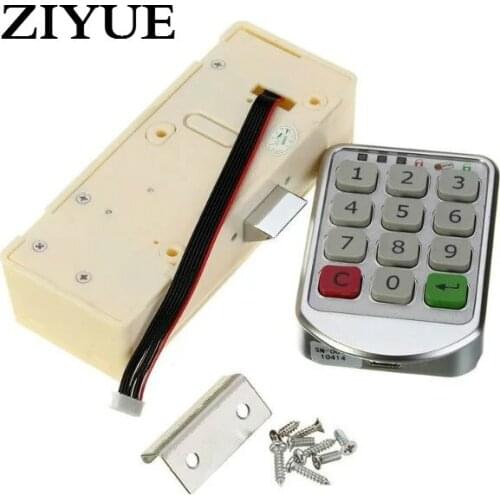 Free Shipping Digital Eletronic Keypad Lock for Drawers Combination Lock for Filing Cabinet Number Lock Locker Lock