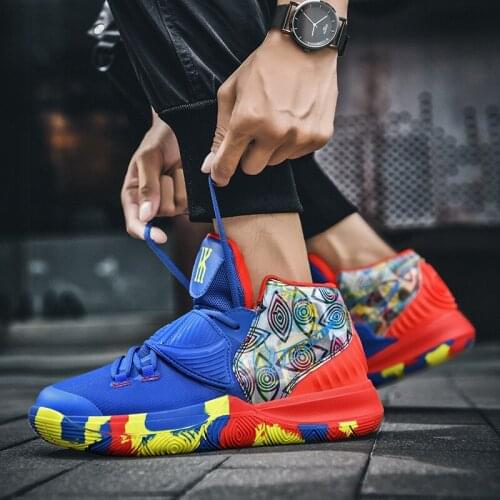 Breathable Light Men Sneakers Outdoor Adult Running Shoes Unisex Lovers Couple Trendy design Non-slip Sports basketball shoes 45