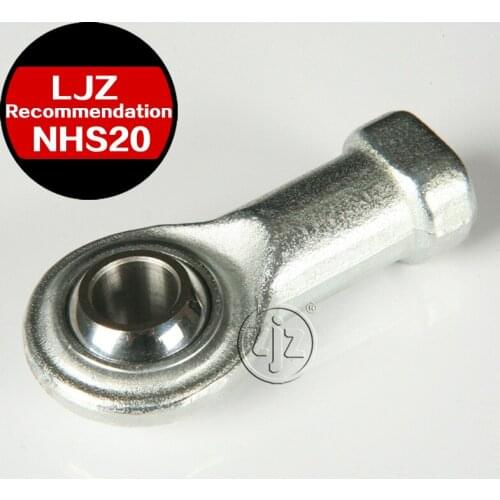 Steel to steel Mantenance free rod ends Bearings M20*1.5 Right and Left hand thread 20mm bore 1 Pieces/lot