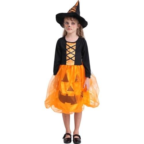 Halloween Costume for Kids Cosplay Pumpkin Dress Luminous Costume Jumpsuit Costume Girl Halloween Costume Ladies Party Costume