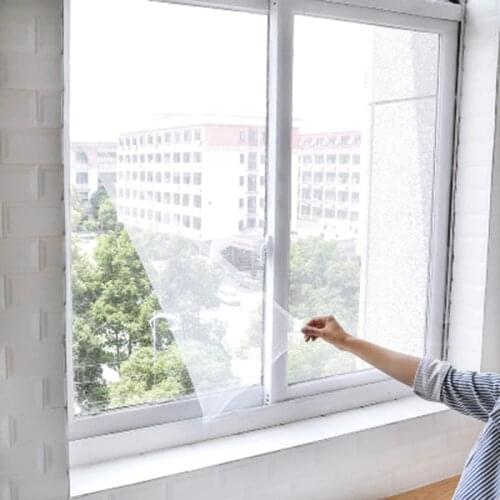 Fly Mosquito Window Net Mesh Screen Room Cortinas Mosquito Curtains Net Curtain Protector Fly Screen Inset random