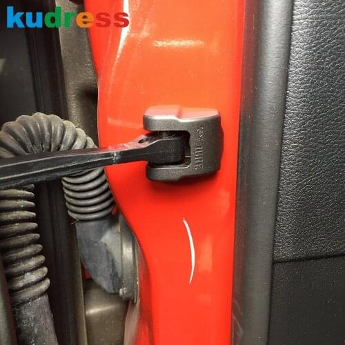 For Jeep Compass 2017-2020 For Renegade 2015-2019 Plastic Door Check Arm Limited Protection Covers Trims Rustproof Cover 4pcs