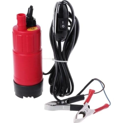 Mini Plastic Diesel Submersible Pump Electric Bilge Oil Fuel Extractor 12V/24V