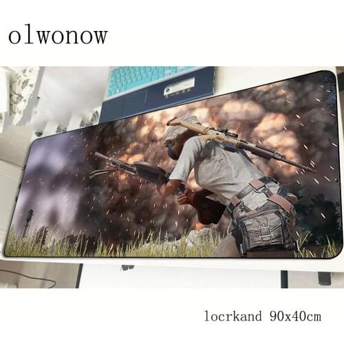 Playerunkown mousepad 90x40cm Mass pattern gaming mouse pad gamer mat Popular game computer desk padmouse keyboard play mats