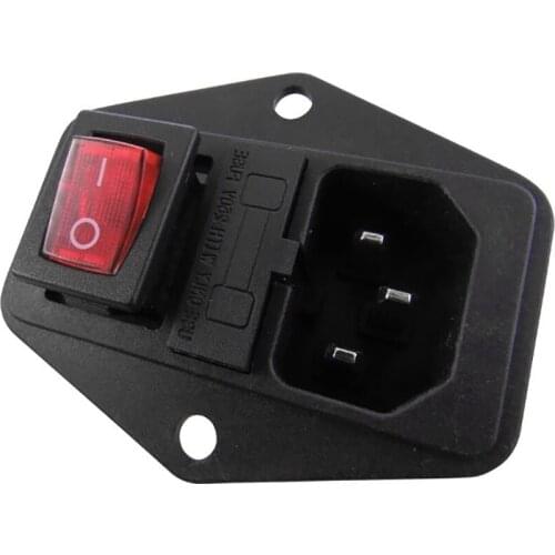 3D 3 in 1 power socket Rocker switch power connector plug power socket switch Voltage current 15 a 220 v / 110 v retailwholesale