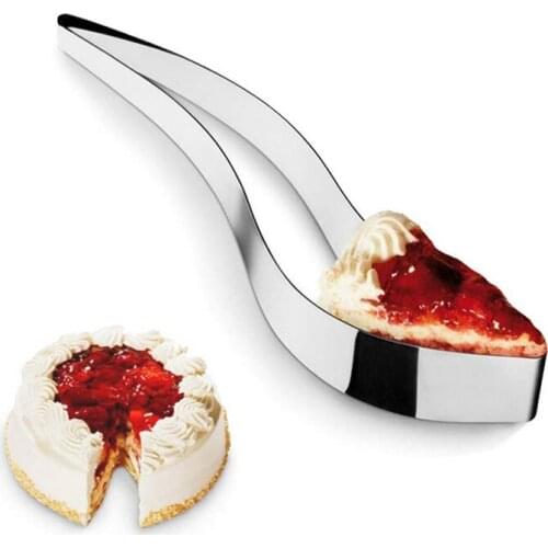 Stainless Steel Cake Cutter Integrated Cake Slicer Chocolate Pastry Divider Baking Cutting Picking Tools Kitchen Accessories
