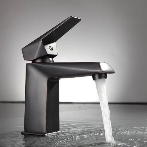 New Design ORB Faucet Basin Sink Mixer Tap Brass Made Deck Mounted Cold And Hot Water Basin Faucet Basin Crane