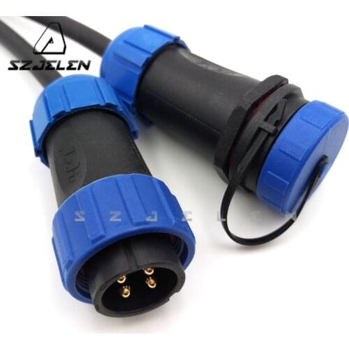 SP2110/SY2111, 4 pin waterproof Connector 4pin plug and socket , outdoor link wire connector , automotive connectors, IP68