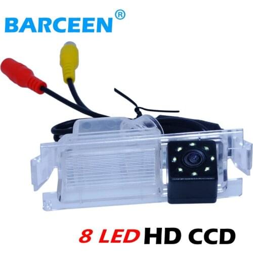 Visual angle 170 degree original car parking camera shock-proof and waterproof function bring 8 led for KIA K2 (Hatchback)/ceed