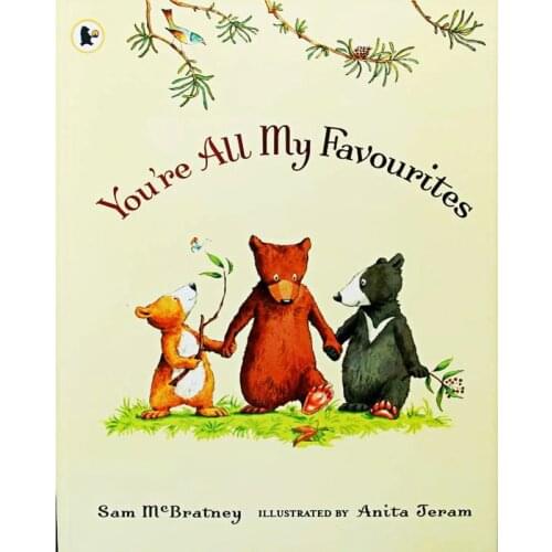 You're All My Favorites By Sam McBratney Educational English Picture Book Learning Card Story Book For Baby Kids Children Gifts