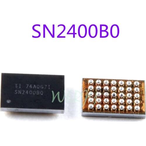 1pcs 100% New SN2400BO SN2400B0 SN2400B0YFF for iPhone 6 6 plus U1401 USB control charging charger rom ic chip