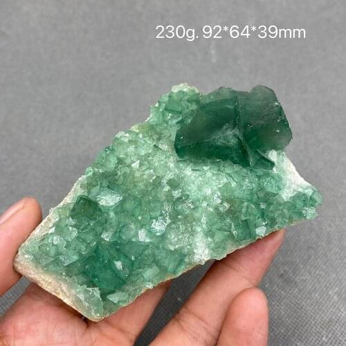 100% Natural green fluorite Mineral specimen cluster Stones and crystals Healing crystal Free shipping
