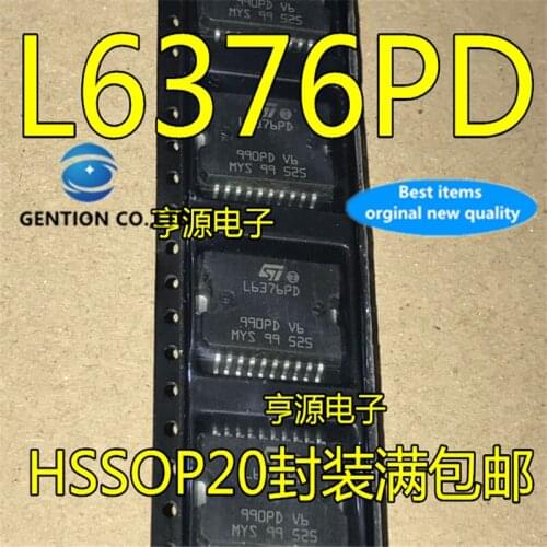 5Pcs L6376 L6376PD L6376PD013TR HSSOP20 in stock 100% new and original