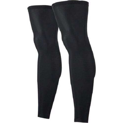 Black pairs hot selling Outdoor Sports Cycling Legwarmers Football Soccer Leggning Running Jogging Basketbgall Leg Warmers