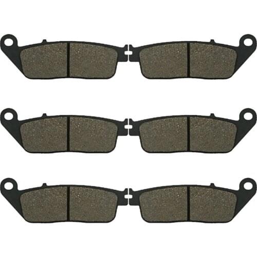 Cyleto Motorcycle Front and Rear Brake Pads for TRIUMPH Thunderbird Sport 1998-2003 Tiger 955 CC 1999-2004