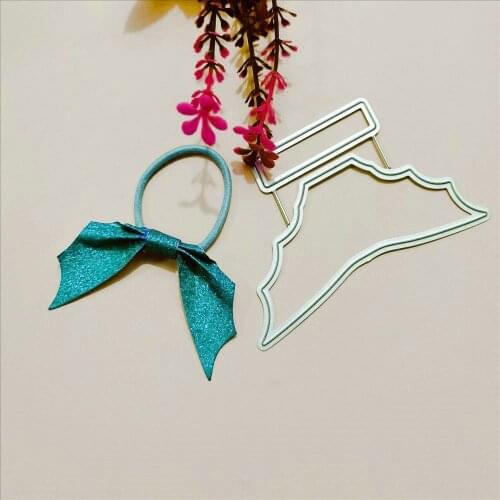 Lady, headdress. bow Metal Cutting Dies for DIY Scrapbooking Album Paper Cards Decorative Crafts Embossing Die Cuts