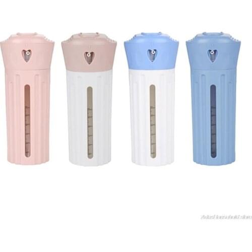 Travel Dispenser 4-In-1 Bottles Leak Proof Toiletries Sub-bottle Refillable for Shower Gel Soap Empty Container Kit 21wholesales
