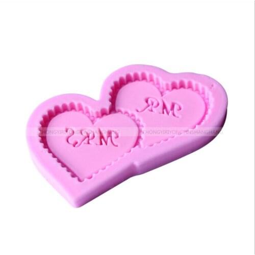New DIY Cake Flip Sugar Baking Mold Liquid Silicone Mold D102