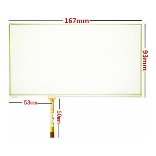 New 7 inch size : 167*93mm Touch Screen Panels for 167mm*93mm for GPS Touch screen digitizer panel replacement