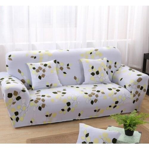 Solid Color Tight Wrap Elastic Sofa Cover Needs Order 2 Pieces Sofa Cover If L-style Sectional Corner Sofa capa de sofa