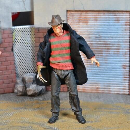 Hasbro Genuine A Nightmare on Elm Street Freddy New Nightmare 7-inch Joints Movable Doll Model Hand-made Toy