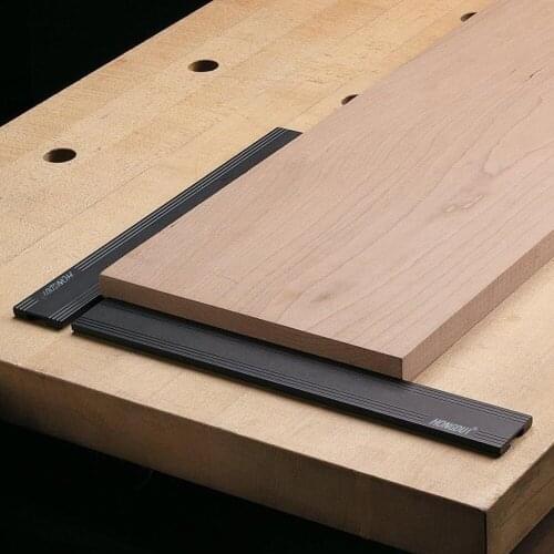 Profession Aluminum Alloy Woodworking Baffles Positioning Plate Fixed Plates with Adjustable Hole Columns Woodworking Tool
