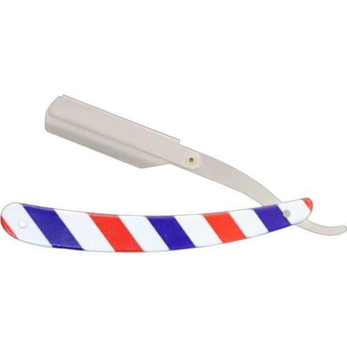 Barber Salon Manual Shaver Professional Stainless Steel Sharp Barber Razor Folding Shaving Shaver Straight Razor Tool