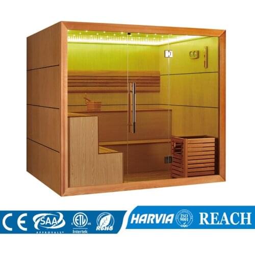 9kW Sauna room 4-6 person with heater and timer M-6052