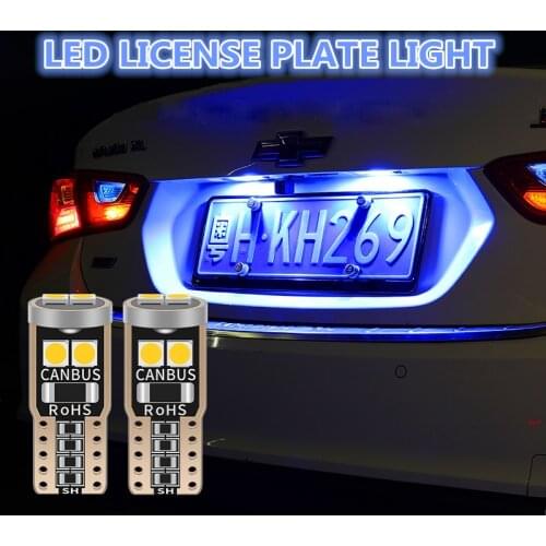 T10 W5W 194 Car LED CANBUS Clearance Lights For Hyundai i40 Getz Solaris Accent ix35 Elantra Santa fe i20 License Plate Light
