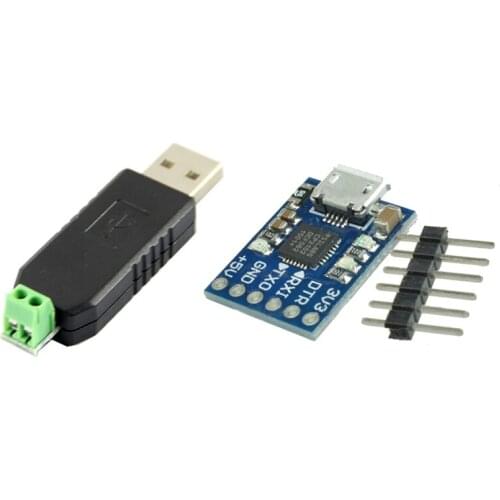 USB to RS485 485 Converter Adapter & Micro-USB to UART TTL Module 6Pin Serial Converter CP2102 STC