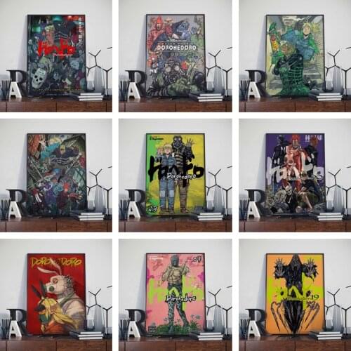 Japanese Fantasy Comics Dorohedoro Anime Picture Bedroom Living Study Wall Home Art Decor Quality Canvas Painting Posters A1489