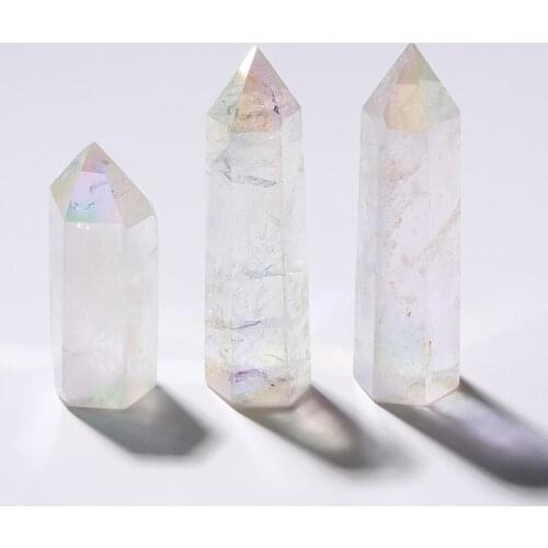 1 PC Natural Clear Crystal Quartz for Aquarium Crafts Making Ornaments for Aquarium Crafts Making Ornaments Home Decor