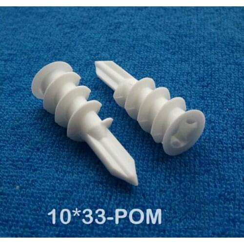 10X33mm Plastic screw wial plug easy fast anchor plasterboard self tapping screw,gypsum plate ceiling expansion bolt lath