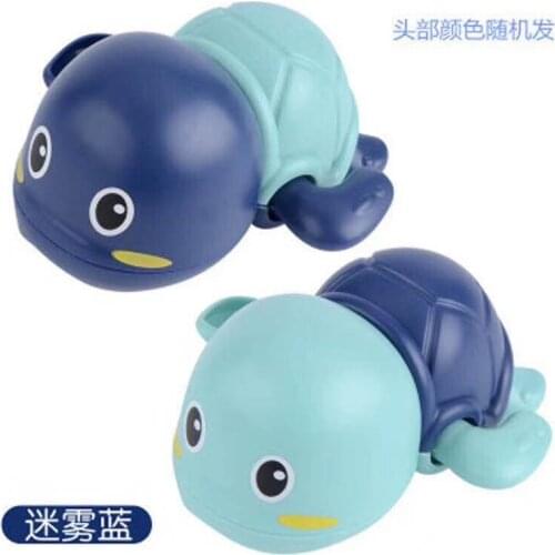 2 Pieces Of Swimming Toys Cute Little Turtle Baby Boy Girl Toy Children Birthday Gift Color Random Send Toys Family Bathing Fun
