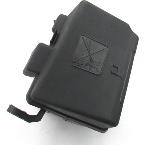 For Peugeot 206 207 Citroen C2 Engine Compartment Fuse Box Outer Cover BSM Upper Cover Fuse Box Bracket Base 2pcs