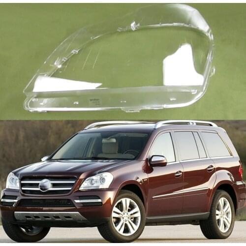 For Benz GL GL350 GL450 2006 2007 2008 2009 2010 2011 Lampshades Headlamps Transparent Lampshade Headlight Shell