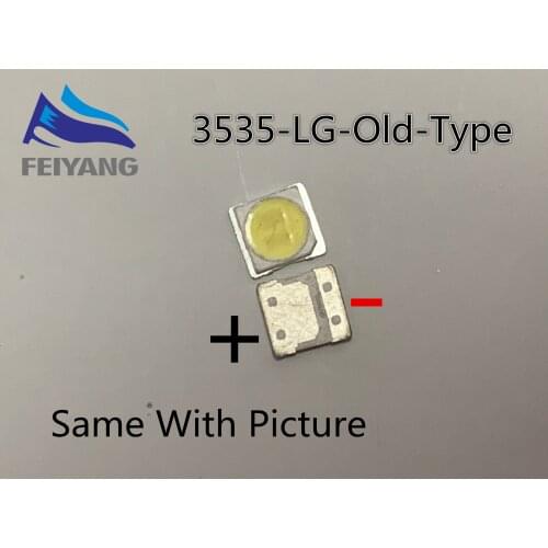 FOR LCD TV repair LG led TV backlight strip lights with light-emitting diode 3535 SMD LED beads 6V LG 2W Old Type