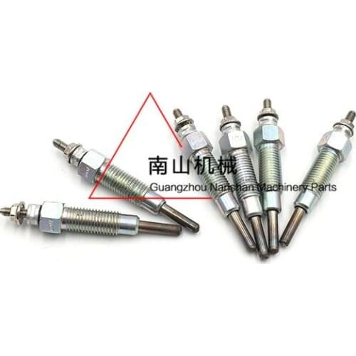 Excavator car 4LB1 engine preheating plug induction plug electric heating plug 10V excavator accessories