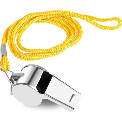 Soccer Football Whistle Police Stainless Steel Basketball Referee Gift Hockey Volleyball Track Field Outdoor Sports Whistles
