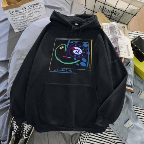 Gothic Y2K Streetwear Graphic Women ins Sweatshirts Long Sleeve 2000s Vintage Print O-Neck Baby Cute Sweatshirts Hoodies Female