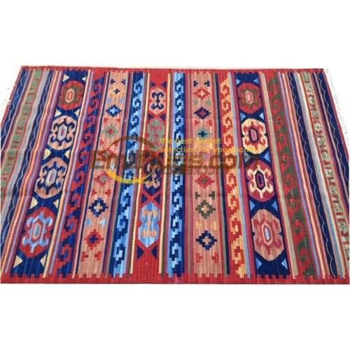 Kilim Fabric Carpet Handmade New Listing Geometric Rug Turkish Prayer Rugs Wool Knitting Carpets