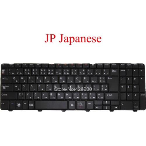 Laptop JP Keyboard For DELL For Inspiron 15 N5010 M5010 M501R P10F Japanese 90.4EM07.S0J V110525AJ1 03KYCH 3KYCH black new