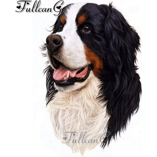 FULLCANG diy labrador diamond painting animal dog 5d mozaika handmade embroidery kit full square/round drill home decor FC618