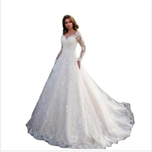 New Pregnancy Dress for Photo Shoot Maternity Photography Props Sexy V Neck Lace Long sleeve wedding Dress White Pregnant Women